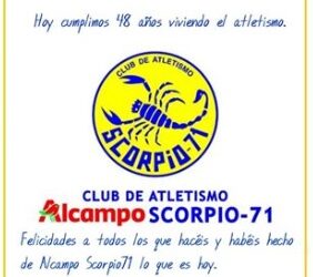Alcampo Scorpio71 cumple 48 años