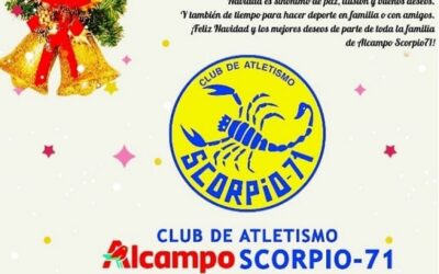 La familia de Alcampo Scorpio71 os desea una muy Feliz Navidad, Paz y Salud para todos