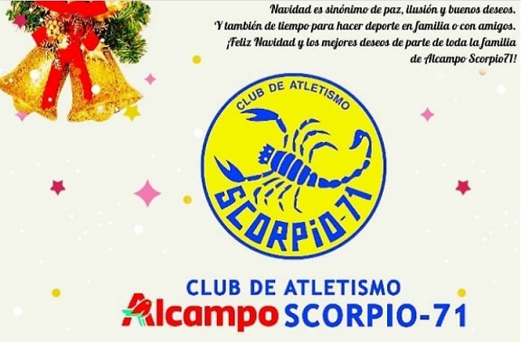 La familia de Alcampo Scorpio71 os desea una muy Feliz Navidad y una estupenda entrada de año 2020