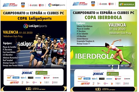 Los Equipos Absolutos de Alcampo Scorpio71 en el Campeonato de España de Clubes de Pista Cubierta “Copa Iberdrola” y “LaLigaSports”