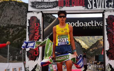 Sergio del Barrio se corona campeón de España de trail running Sub18