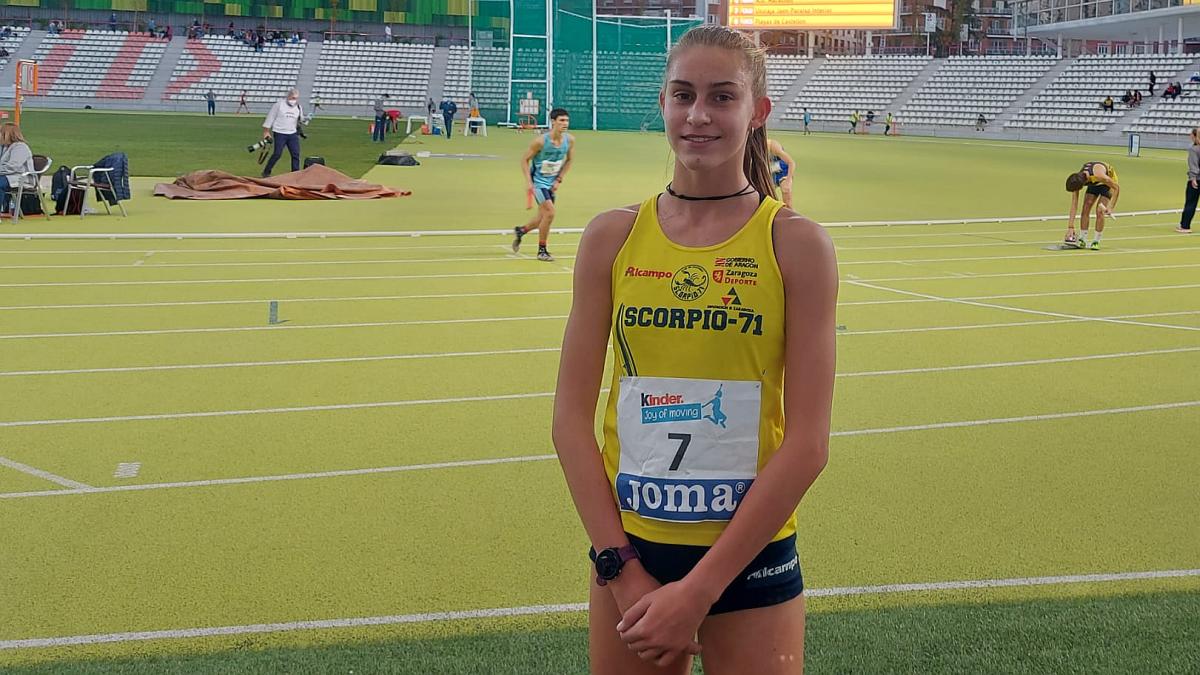 Greta Guerrero, primera en 1.500m.obst