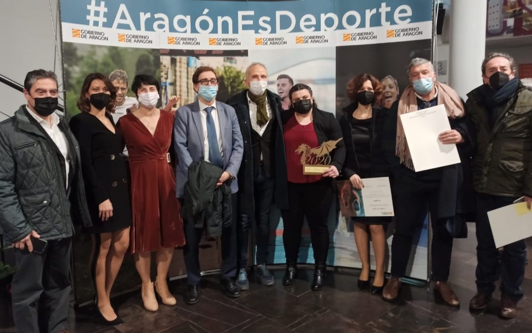 Las mujeres de ALCAMPO-Scorpio71 premio «Mejor equipo aragonés femenino 2020»
