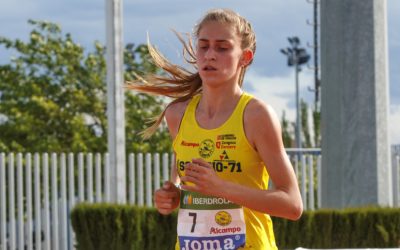 Greta Guerrero campeona de Aragón de 1.500m con 15 años a tan solo 49 centésimas de la mínima absoluta
