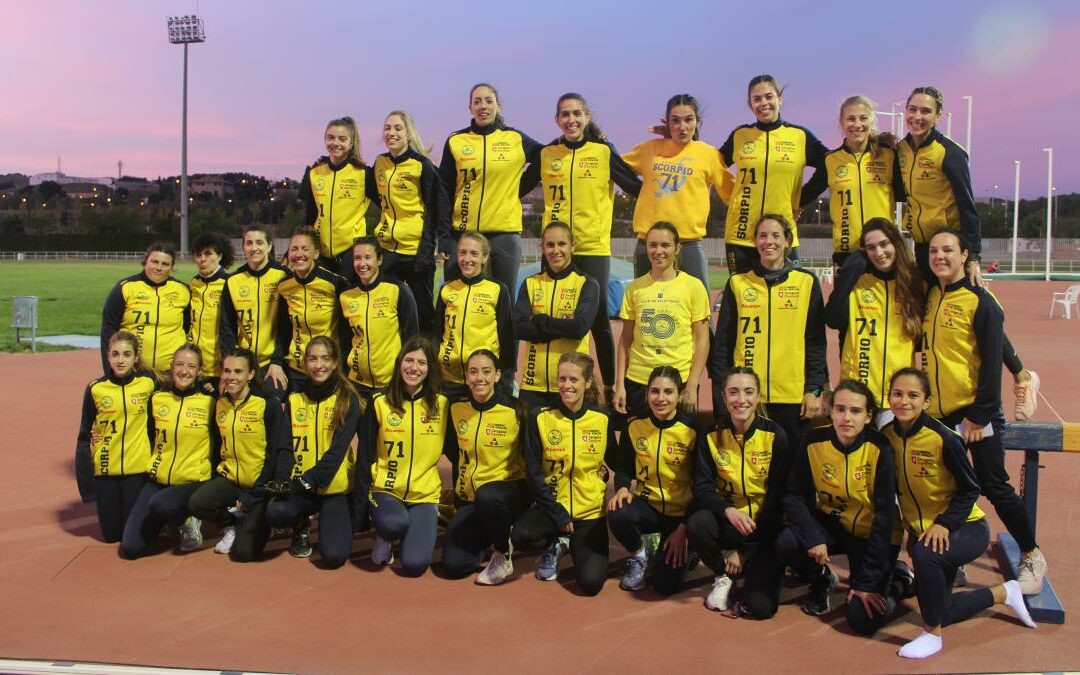 El equipo femenino de ALCAMPO-Scorpio71 segundo en su encuentro de la Liga de Clubes de División de Honor