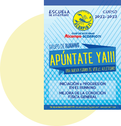 Escuela de Atletismo de ALCAMPO-Scorpio71 - Grupos de running