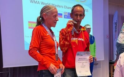 José Antonio Sayas, subcampeón del mundo M55 en el IAU 100km