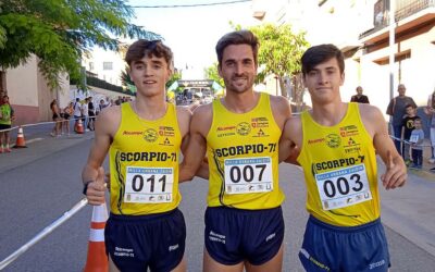 Sergio del Barrio y Greta Guerrero campeones de Aragón de la milla 2022