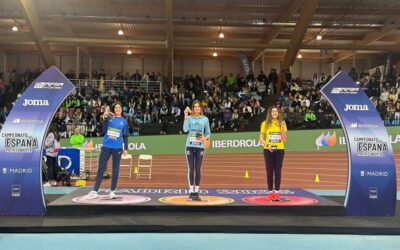 Gabriela Sanz logra el bronce en el Campeonato de España Absoluto en pista cubierta