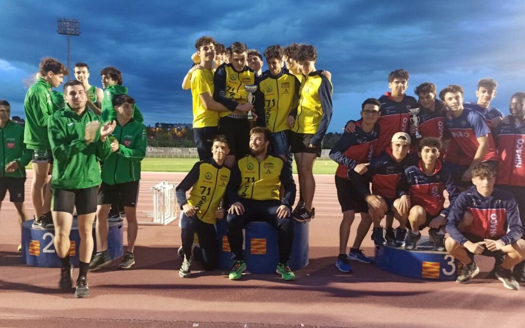 Equipo masculino de ALCAMPO-Scorpio71, campeón de Aragón por clubes. (Foto: ALCAMPO-Scorpio71)