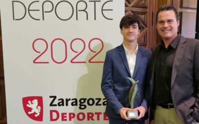 Zaragoza premia a Sergio del Barrio en su Gala del Deporte anual por su título europeo en 2022