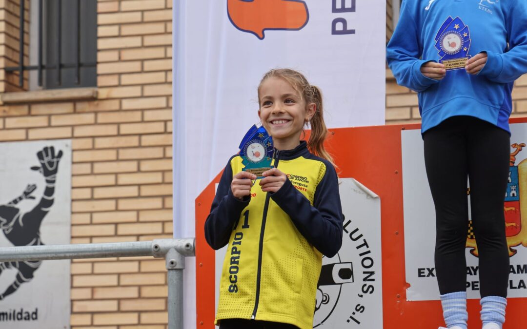 Muy buenos resultados en el Campeonato Provincial Escolar de Cross de Pedrola