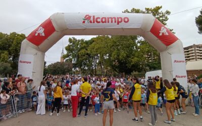 LA 19ª Carrera de la Infancia ha contado con más de 1.800 niñoS Y HA recaudado 3.800 euros para la Fundación Down Zaragoza