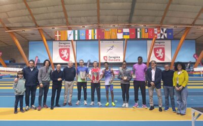 Eduardo Menacho y Guillem Crespí ganan las dos pruebas reina del Trofeo Ibercaja “Ciudad de Zaragoza” de Atletismo en Pista Cubierta