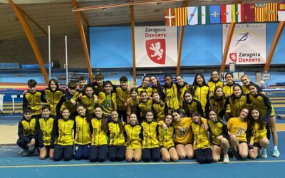 Alcampo-Scorpio71 firma un brillante doblete de oro en el Campeonato de Aragón Sub-16 por equipos