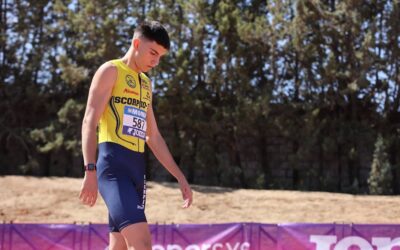 Aarón Gastón bate el récord de Aragón Sub-20 de 400 metros y se sitúa líder español del año