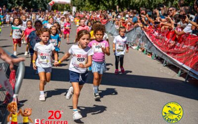 La Carrera de la Infancia cumple 20 ediciones con un gran éxito de participación